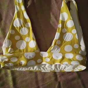 Wet Ginger Polka Dot Bikini Top